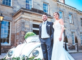 VW Beetle wedding car hire in Brighton